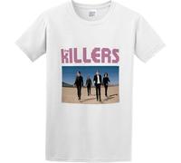 JANGJWEE Man's T-Shirt The Killers S-3XL White XS Manches Courtes(Large)