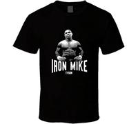 JANGJWEE Mike Tyson Team Tyson Fan Boxing T Shirt Black(X-Large)