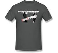 JANGJWEE on The Road T Shirt Grey Manches Courtes(Small)