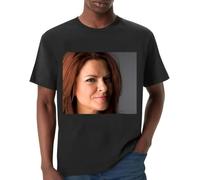 JANGJWEE Rosanne Cash - Premium Men's Crewneck T-Shirt Manches Courtes(X-Large)