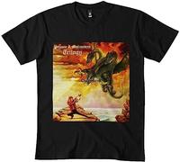 JANGJWEE Yngwie Trilogy Malmsteen Tour 2020 edanstress Slim Fit t-Shirt BL Black T-Shirts à Manches Courtes(Large)