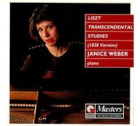 JANICE WEBER - LISZT - TRANSCENDENTAL STUDIES [ 1838 VERSION ]