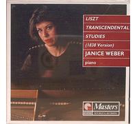 Janice Weber performs Liszt - Transcendental Estudies (1838 Version) (IMP) [IMPORT]