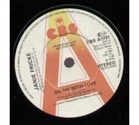 JANIE FRICKE - DO ME WITH LOVE 7" (45) UK CBS 1981 PRO B/W HEART (CBSA1731)