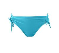 Janine Robin - Bas de Maillot de Bain Culotte Ajustable Darling 44 - Bleu Turquoise - Marque Française - Haute Qualité