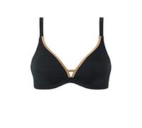 Janine Robin - Haut de Maillot de Bain Triangle à Armatures Venezia 110EF - Noir - Marque Française - Haute Qualité