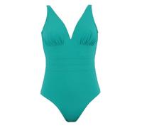 Janine Robin - Maillot de Bain 1 pièce Gainant Addict 46 - Vert Tropical Tropikal Green - Marque Française - Haute Qualité