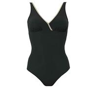 Janine Robin - Maillot de Bain 1 pièce Piscine Liner 40 - Noir - Marque Française - Haute Qualité
