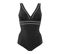 Janine Robin - Maillot de Bain 1 pièce Sculptant Java 50 - Noir - Marque Française - Haute Qualité
