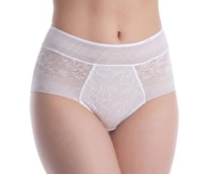 Janira Carey Magic Band Culotte taille haute - Blanc - XL