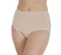 Janira Lot de 2 slips maxi Braga Essential en dentelle Femme L Dune