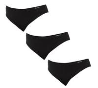Janira Pack de 3 Culottes Modèle Brislip Essentiel, Noir, M