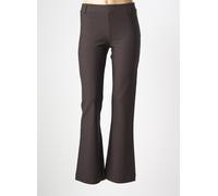janira pantalons femme de couleur marron 38