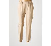 janis & john pantalons femme de couleur beige 40