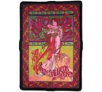 Janis Joplin Avalon Ballroom Woven Patch Size One Size