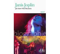 Janis Joplin Inédit - Jean-Yves Reuzeau - Gallimard - Poche - Biographie