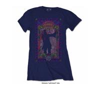 Janis Joplin Paisley & Flowers Monture T-Shirt Officiel Femme JOPTS03LN