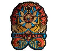 Rock Off officially licensed products Janis Joplin Pearl Nouveau Woven Patch