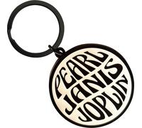 Janis Joplin - "Pearl" Porte-clés emblème RO14091 (taille unique) (Blanc/Noir)