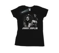 Janis Joplin - "Spiritual Mono" T-shirt pour femme BI37640 (S) (Noir)