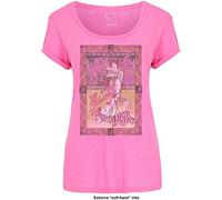 Rock Off Trade T-shirt Janis Joplin Avalon Ballroom '67 XXL Rose Femme Import