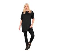Janisramone® Femme Lounge Set, Manches Courtes Longue Ample Tee Shirt avec Legging Yoga Survetement Femme 2 Pièces Coord Gym Tenue vêtements de Sport