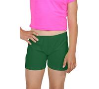 janisramone Shorts de pantalons chauds néon pour filles, pantalons courts de yoga élégants et extensibles, vêtements de sport pour enfants, danse unie, gymnase, yoga, ballet, école, vêtements