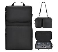 Janjunsi Housse pour Contrôleur DJ pour Pioneer DDJ-200 / DDJ-WeGO4, pour AlphaTheta DDJ-FLX 2, pour Contrôleur DJ Hercules Inpulse 200/200 MK2 Housse de Voyage avec Bandoulière