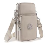 JANKS Petit Sac De Téléphone Portable pour Femme, Pochette Téléphone Portable, Sacoche Femme Bandoulière, Mini Sac en Nylon, Brassard Téléphone Sport, pour Women Girl, Crossbody Armbag Running