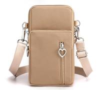 JANKS Petit Sac De Téléphone Portable pour Femme, Pochette Téléphone Portable, Sacoche Femme Bandoulière, Mini Sac en Nylon, Brassard Téléphone Sport, pour Women Girl, Crossbody Armbag Running