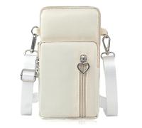 JANKS Petit Sac De Téléphone Portable pour Femme, Pochette Téléphone Portable, Sacoche Femme Bandoulière, Mini Sac en Nylon, Brassard Téléphone Sport, pour Women Girl, Crossbody Armbag Running