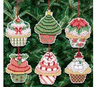 Janlynn Décoration de Noël/kit Point de Croix Motif Cupcake