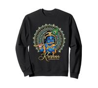 Janmashtami Krishna Divinité - Vœux de Festival Religieux Hi Sweatshirt
