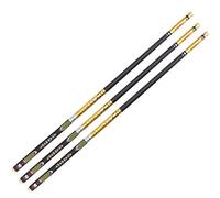 Janmobrian Canne a Peche,Canne a Peche au Coup Qualité Super Light Dur 3,6 m, 4,5 m, 5,4 m, 6,3 m, 7,2 m Canne à pêche télescopique en Fibre de Carbone Pôle Destiné à être Pêche à la Carpe(7.2m)