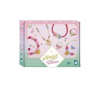 Janod - 6 Bijoux à Créer - Thème Papillons - Les Ateliers Bijoux - Kit Loisir Créatif Enfant - Apprentissage Motricité Fine et Concentration - Dès 6 Ans - J09172