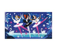 Janod - Coffret Paillettes Fluo Danseuses - Les Ateliers du Calme - Kit Loisir Créatif Enfant - Apprentissage Motricité Fine et Créativité - Dès 6 ans, J07945, multicolor, Taille unique