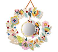 Janod Porte-bijoux en bois à décorer – Les Ateliers du Calme – Kit créatif enfant dès 7 ans (J07923)