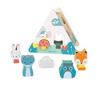Janod Pure Shape Sorter Multicolore 18 Months-3 Years