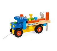 Janod – Jeu de construction Brico'kids DIY Truck – Multicolore – 24 mois - 4 ans – Enfants