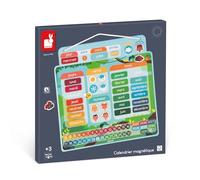 Jeu éducatif Janod Calendrier Magnetique Version Française