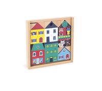 Janod – Cross Roads City Blocks – Multicolore – Enfants