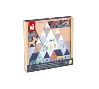 Janod Blocs Cross Roads Mountain Valley Multicolore Enfants