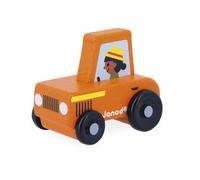 Janod Carrefour Tracteur Rouge