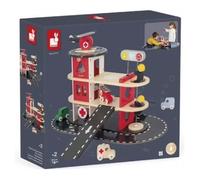 Janod Jouet Fire Station Multicolore Enfants