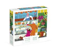 Janod Puzzle Sur le marché 500 pièces Multicolore Dès 8 ans FSC Encres végétales