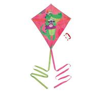 Janod Cerf-volant enfant Applepop Crocodile – Forme losange – Plein air et plage – Dès 5 ans