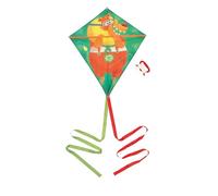 Janod - Cerf-Volant Enfant Applepop - Motif Lion - Forme Losange - Jeu de Plein Air et de Plage - Jeu d'Adresse - Développe la Coordination - Dès 5 Ans,J03360