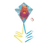 Janod - Cerf-Volant Enfant Applepop - Motif Ours - Forme Losange - Jeu de Plein Air et de Plage - Jeu d'Adresse - Développe la Coordination - Dès 5 Ans,J03362