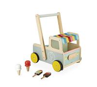 Chariot de marche en bois Marchand de glaces