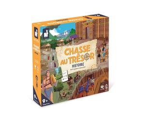 Janod - Chasse au Trésor Histoire - Jeu de Société Enfant - Jeu Collaboratif - Jeu pour la Famille - Dès 8 ans, J02449